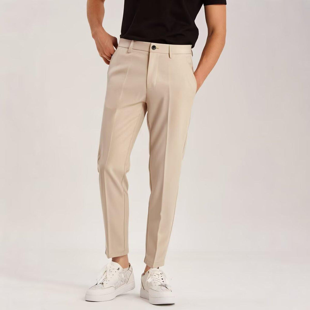 Men's Ankle Tied Pants Versatile Hong Kong Trend Men's Pants