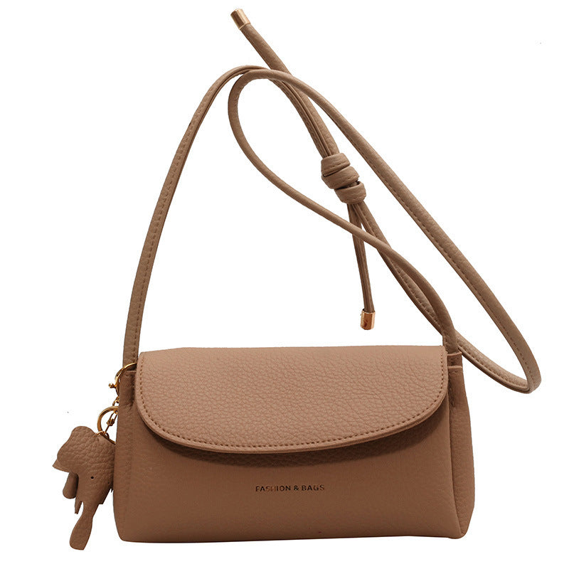 Soft Leather Small Shoulder Bag High Texture Niche Women