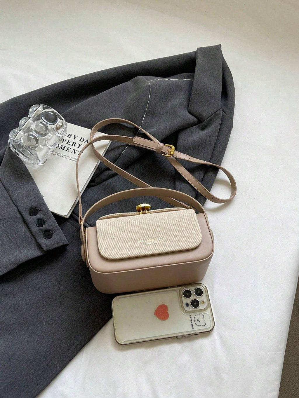 Women's Fashion Trapezoid Handbag With Top Handle, Elegant & Simple Design, Large Capacity, Bag For Women Elegant