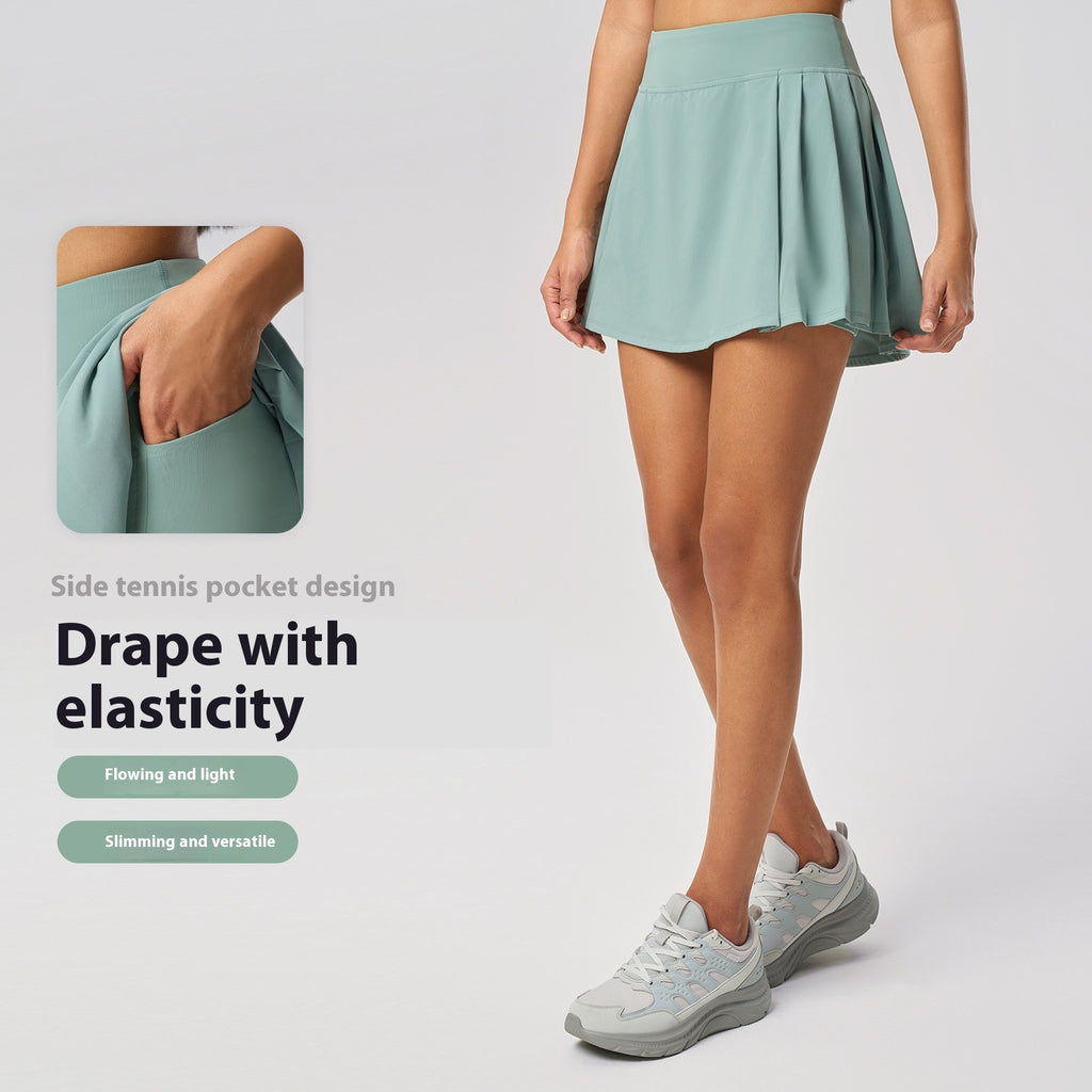 Anti-exposure Sports Loose Breathable Quick-drying Yoga Shorts With Pockets