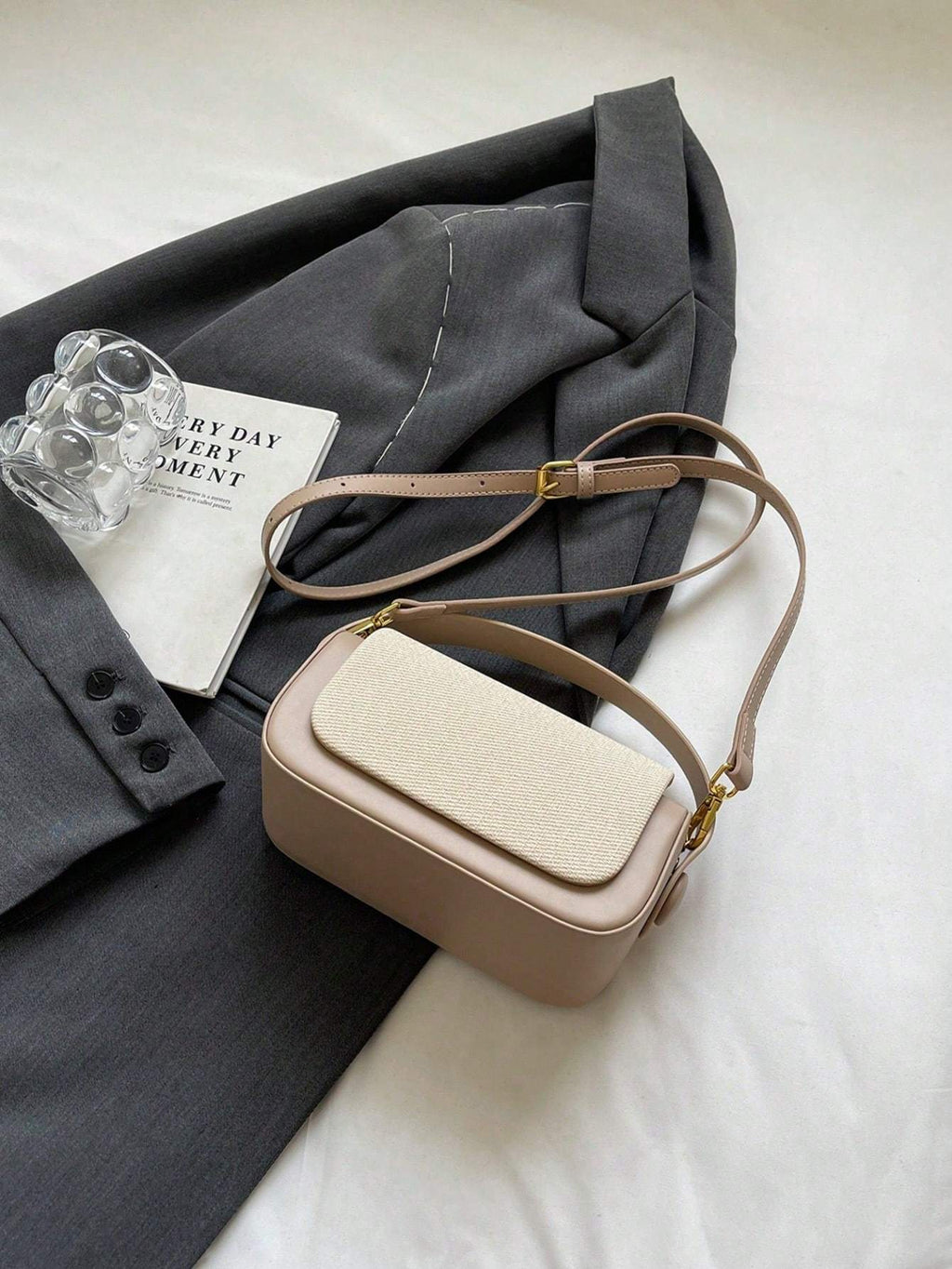 Women's Fashion Trapezoid Handbag With Top Handle, Elegant & Simple Design, Large Capacity, Bag For Women Elegant